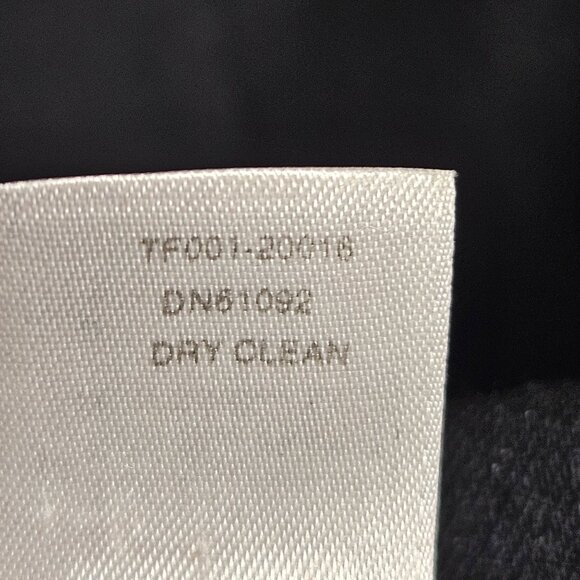 Pendleton Womens Black Blazer Size 12 Virgin Wool Single Button Closure USA - Picture 9 of 9